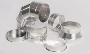 Fabricante de conducto de chapa circular de aluminio